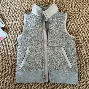 Crewcuts size 2 grey sweater/fleece vest